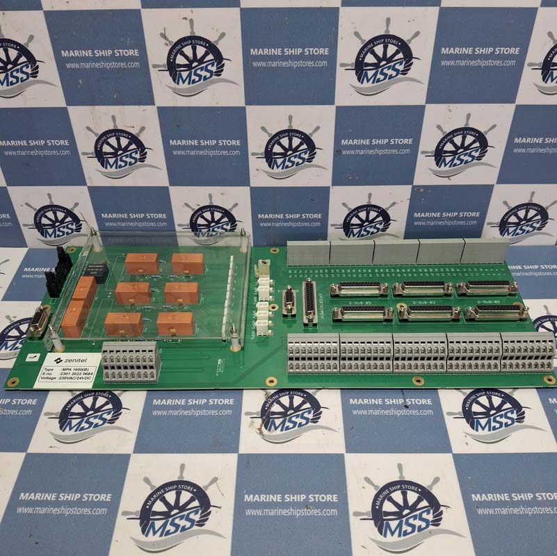 ZENITEL MPA-1600B 03118-011 REV.3 TERMINAL BOARD