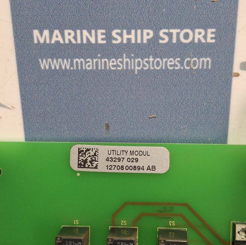 ALSTOM 43297-029 1270800894-AB UTILITY MODULE