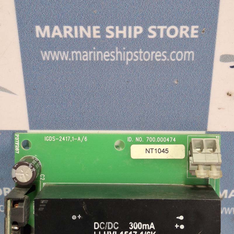 ALSTOM IGDS-2417 1-A-6 CONVERTEAM PCB CARD