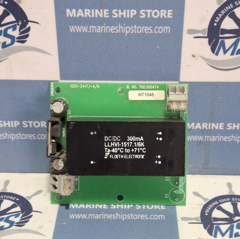 ALSTOM IGDS-2417 1-A-6 CONVERTEAM PCB CARD