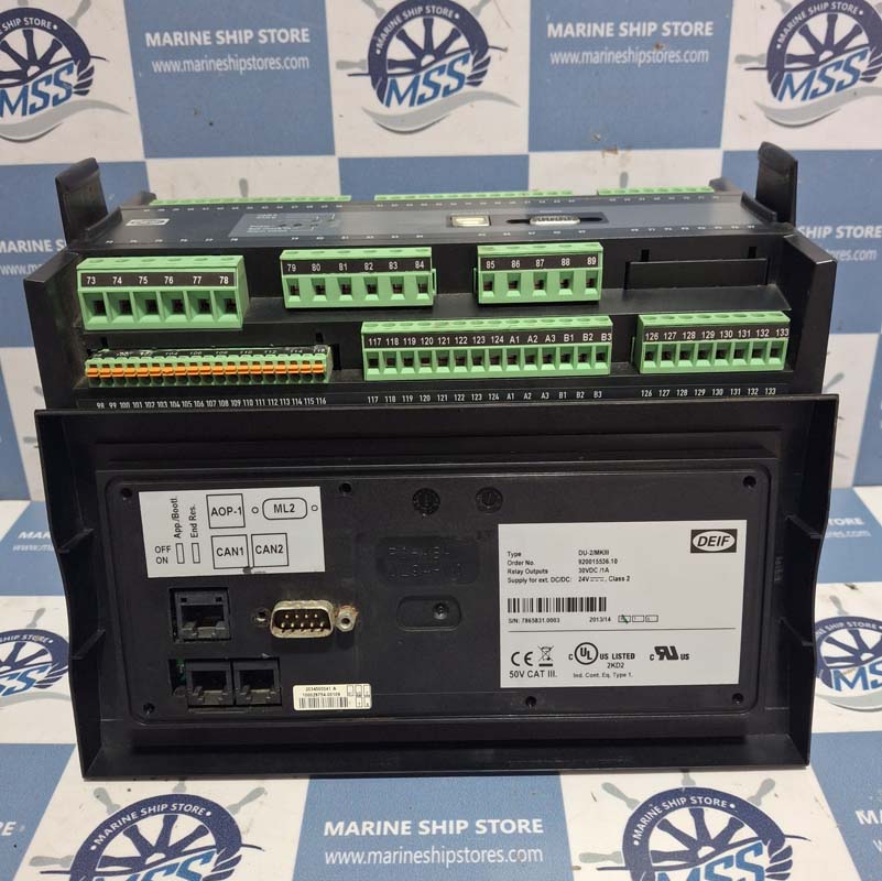 DEIF PPM-3-DG ORDER-920015536.10 PROTECTION AND POWER MANAGEMENT SYSTEM
