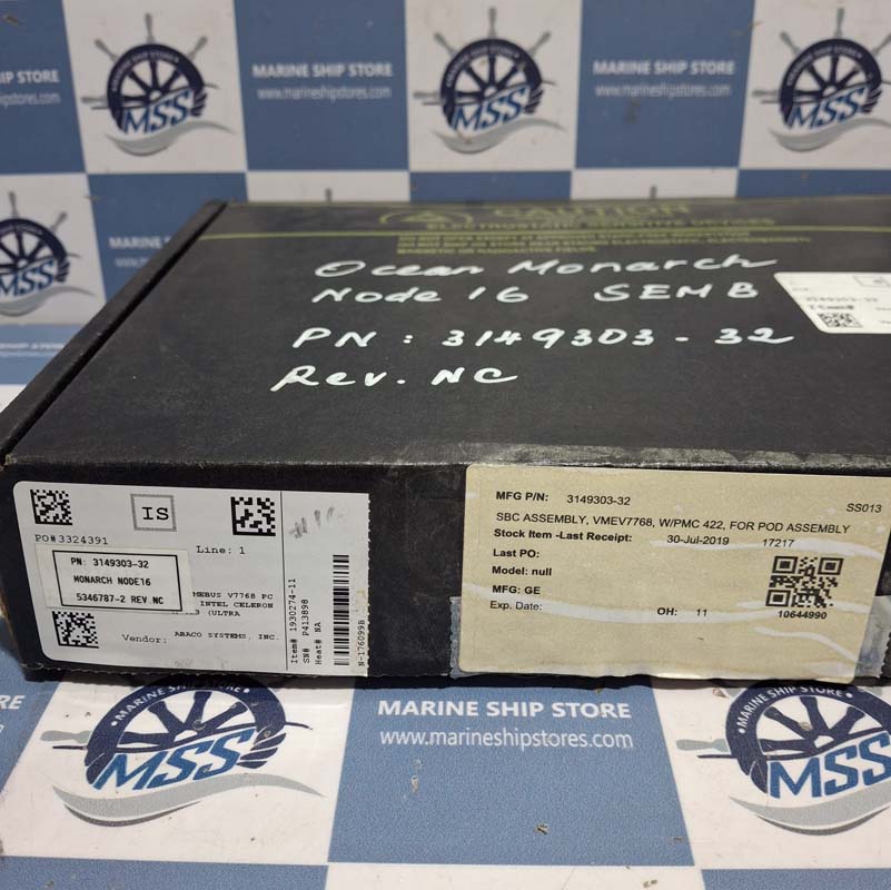 GE 3149303-32 NODE-16 5346787-2 REV.NC PCB BOARD