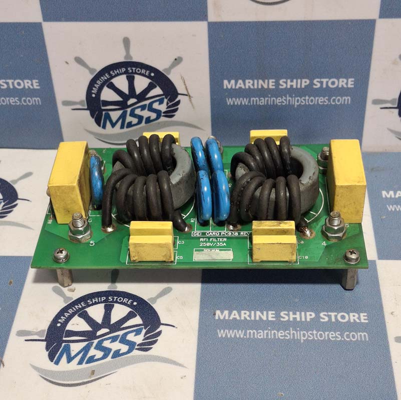 GEI PC938 REV-III RFI FILTER PCB CARD