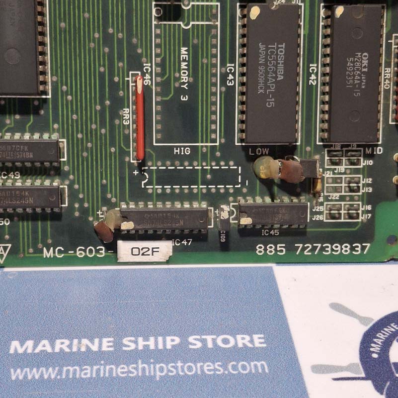 NABCO MC-603-02F 885 72739837 PCB CARD-1 NABCO MC-603-02F 885 72739837 PCB CARD