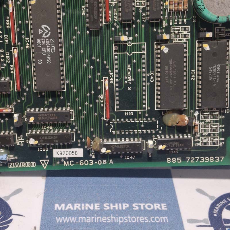 NABCO MC-603-06A 885 72739837 PCB CARD