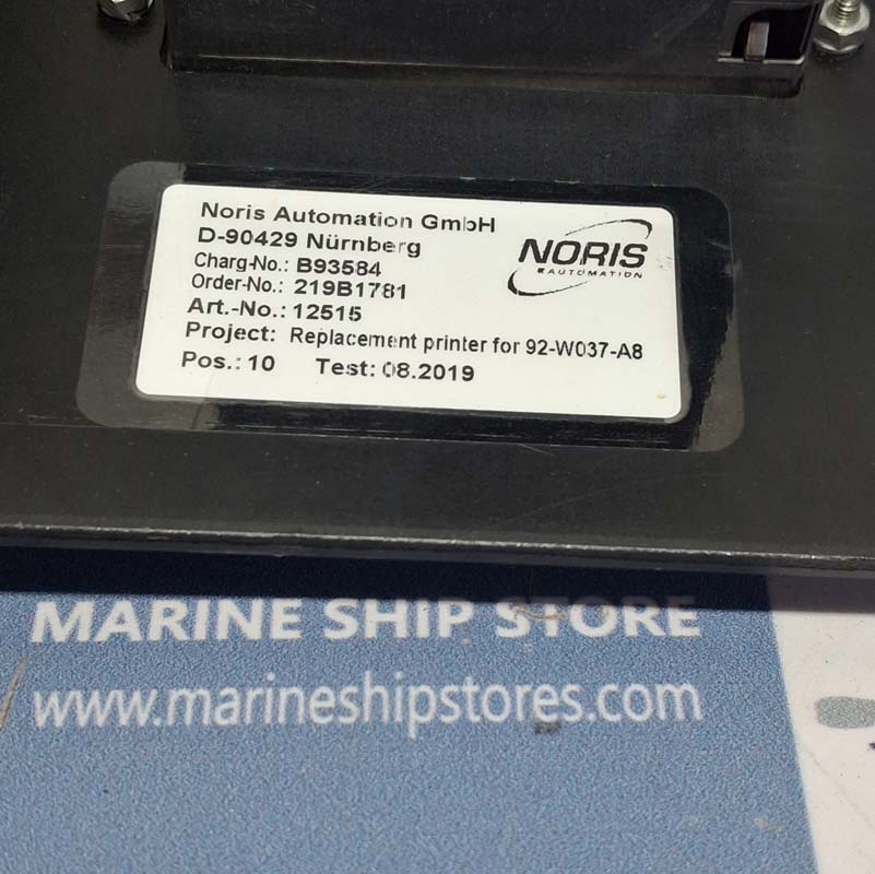 NORIS D-90429 REPLACEMENT PRINTER-3 NORIS D-90429 REPLACEMENT PRINTER