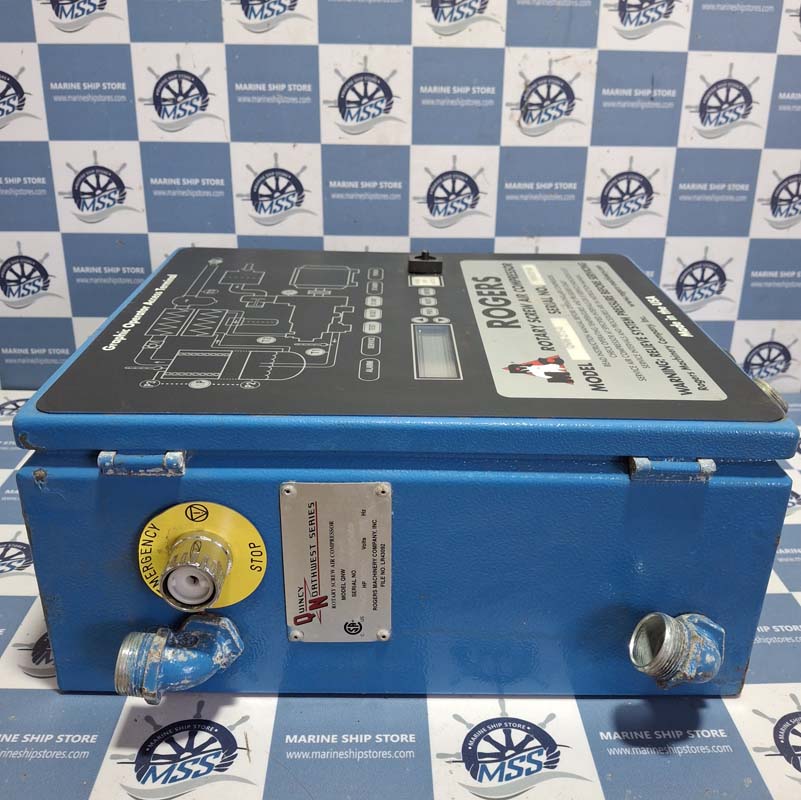 ROGERS QNW-273-G ROTARY SCREW AIR COMPRESSOR