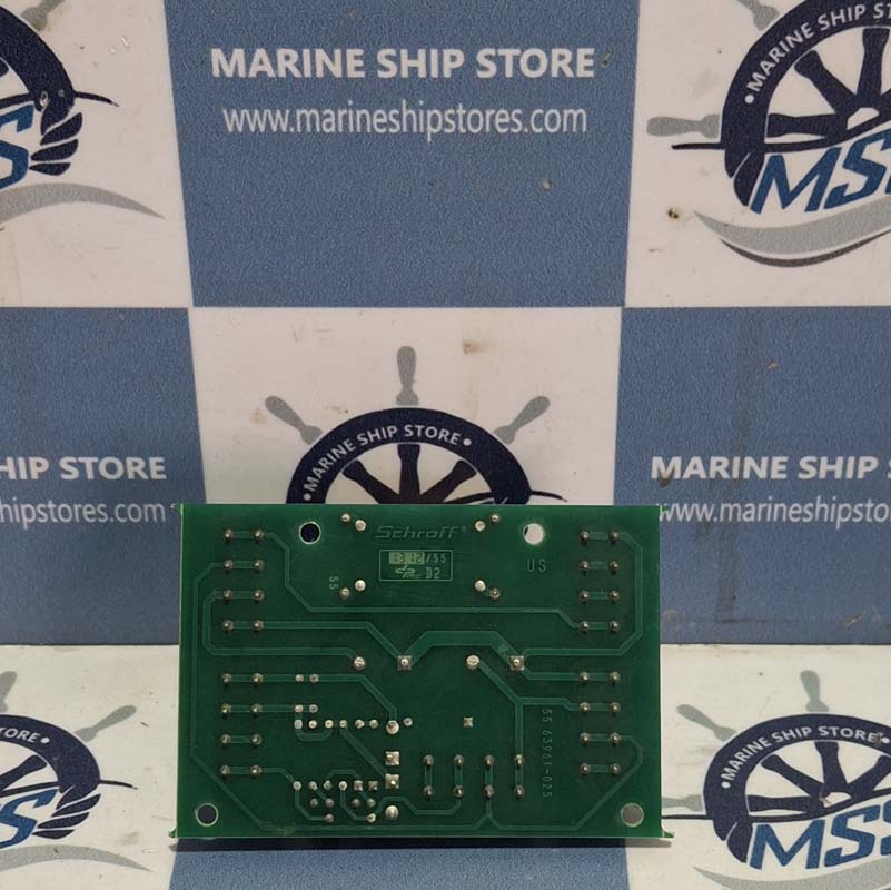 SCHROFF 55-63961-025 PCB CARD-4 SCHROFF 55-63961-025 PCB CARD