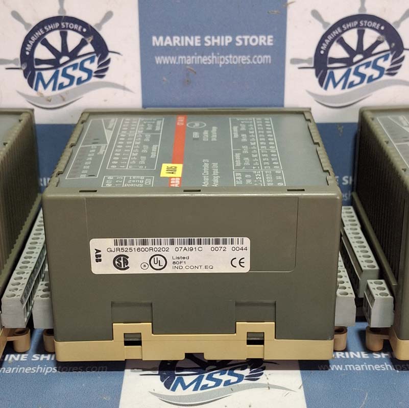 ABB 07AI91 GJR5251600R0202 07AI91C 0072 ADVANT CONTROLLER 31 ANALOG INPUT UNIT