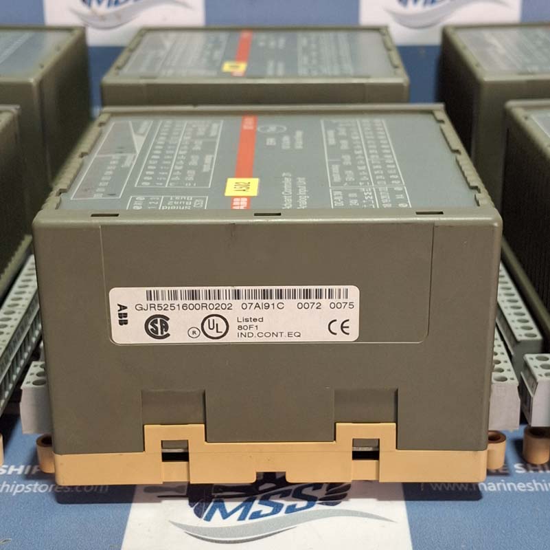 ABB 07AI91 GJR5251600R0202 07AI91C 0072 ADVANT CONTROLLER 31 ANALOG INPUT UNIT