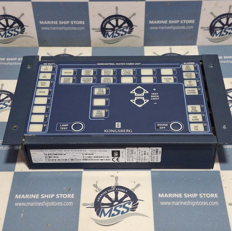 KONGSBERG NORCONTROL 6100141 REV-J WATCH CABIN UNIT