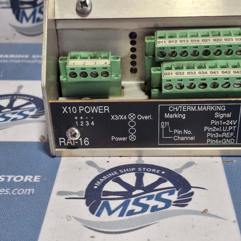 KONGSBERG RAI-16 8100148 HA451671A REV-D9 REMOTE DIGITAL INPUT MODULE-1 KONGSBERG RAI-16 8100148 HA451671A REV-D9 REMOTE DIGITAL INPUT MODULE