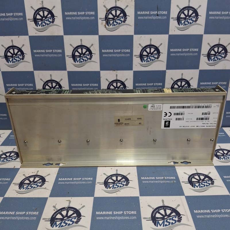 KONGSBERG RAI-16 8100148 HA451671A REV-D9 REMOTE DIGITAL INPUT MODULE-6 KONGSBERG RAI-16 8100148 HA451671A REV-D9 REMOTE DIGITAL INPUT MODULE
