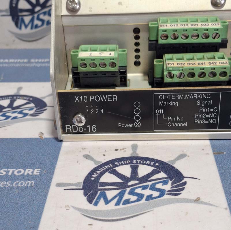 KONGSBERG RDO-16 8100155 HA451675A REV-F REMOTE DIGITAL OUTPUT MODULE-1 KONGSBERG RDO-16 8100155 HA451675A REV-F REMOTE DIGITAL OUTPUT MODULE