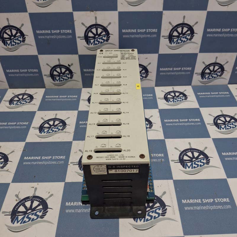 LUXCO-WESTRONICS SA-20PSM GROUP ANNUNCIATOR ALARM UNIT