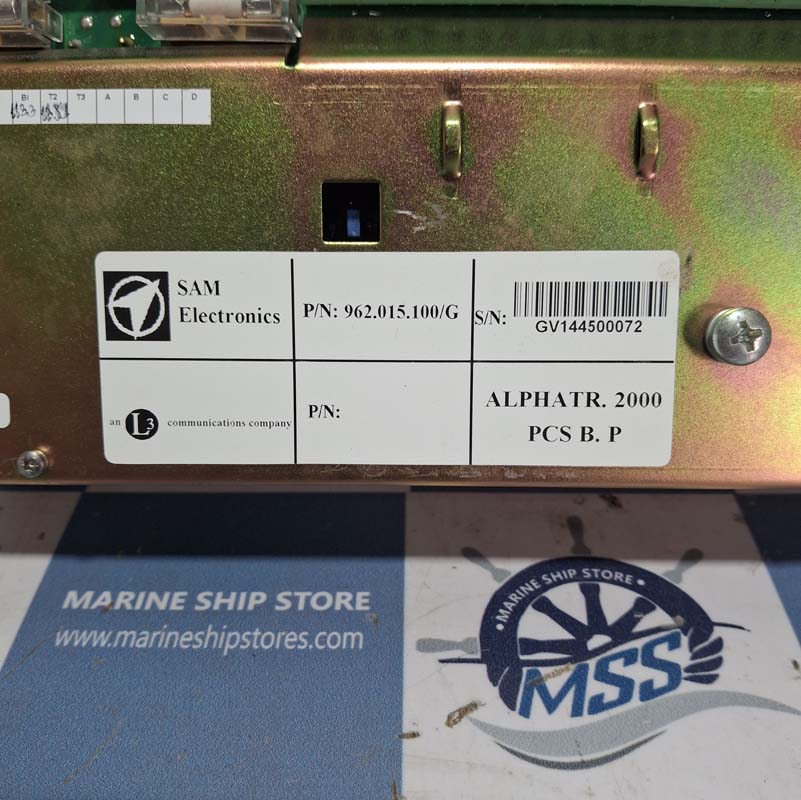 MAN ALPHATRONIC 2000 PROPULSION CONTROL SYSTEM