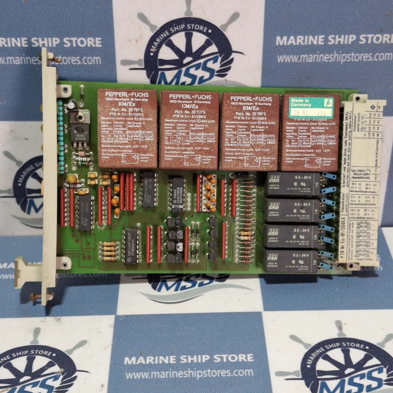 PEPPERL+FUCHS EG4-R 07219 SWITCH AMPLIFIER MODULE-2 PEPPERL+FUCHS EG4-R 07219 SWITCH AMPLIFIER MODULE