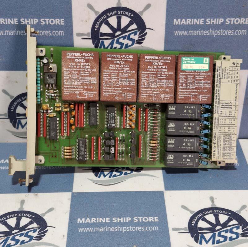 PEPPERL+FUCHS EG4-R 07219 SWITCH AMPLIFIER MODULE-3 PEPPERL+FUCHS EG4-R 07219 SWITCH AMPLIFIER MODULE
