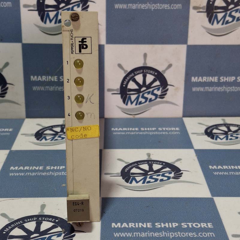 PEPPERL+FUCHS EG4-R 07219 SWITCH AMPLIFIER MODULE