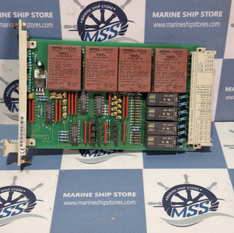 PEPPERL+FUCHS EG4-R 07219S SWITCH AMPLIFIER MODULE-2 PEPPERL+FUCHS EG4-R 07219S SWITCH AMPLIFIER MODULE