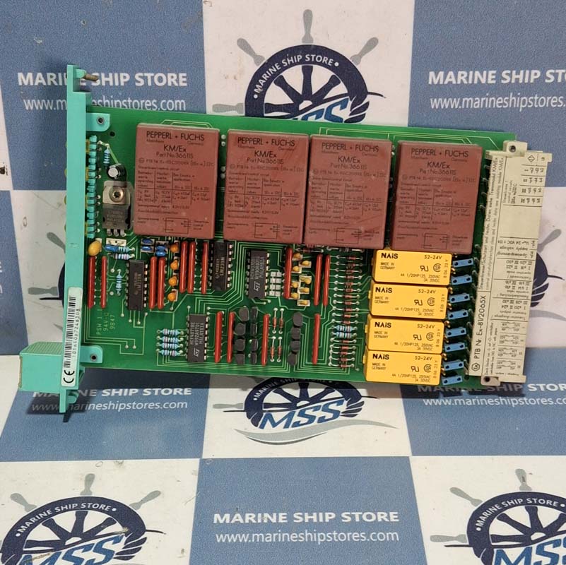 PEPPERL+FUCHS EG4-R 48744S SWITCH AMPLIFIER MODULE