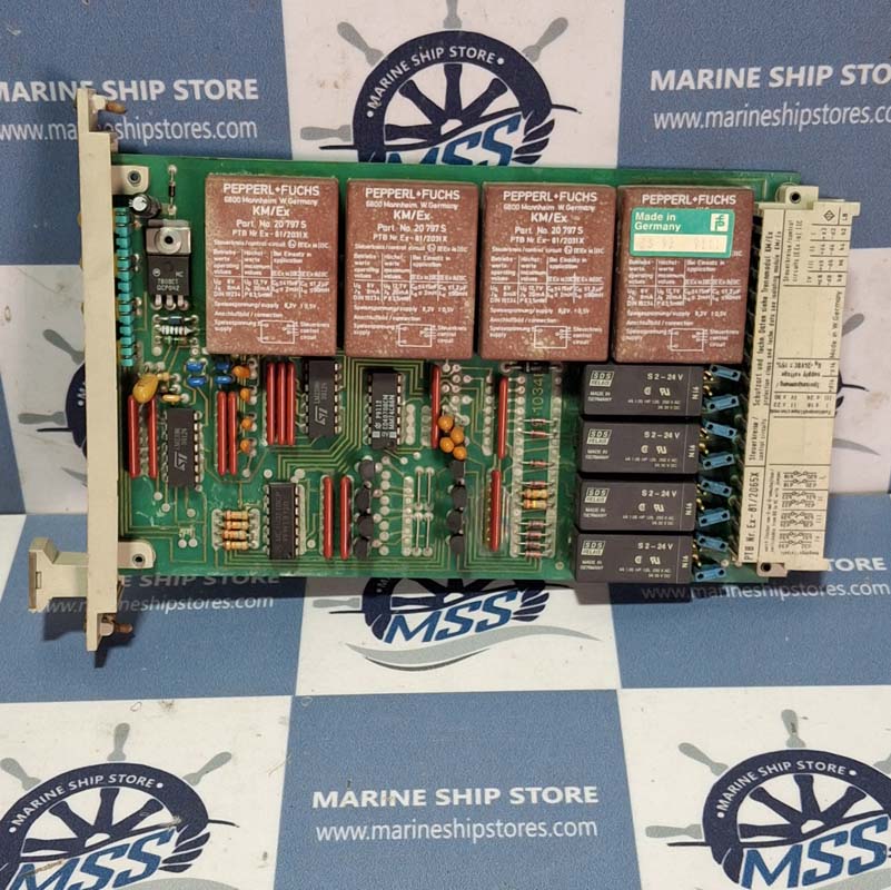 PEPPERL+FUCHS EG4-R Y19759 SWITCH AMPLIFIER MODULE