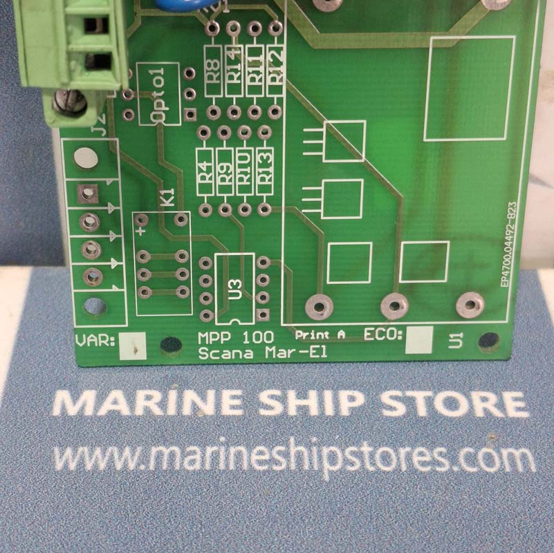 SCANA MAR-EL MPP-100 PRINT-A PCB CARD-2 SCANA MAR-EL MPP-100 PRINT-A PCB CARD