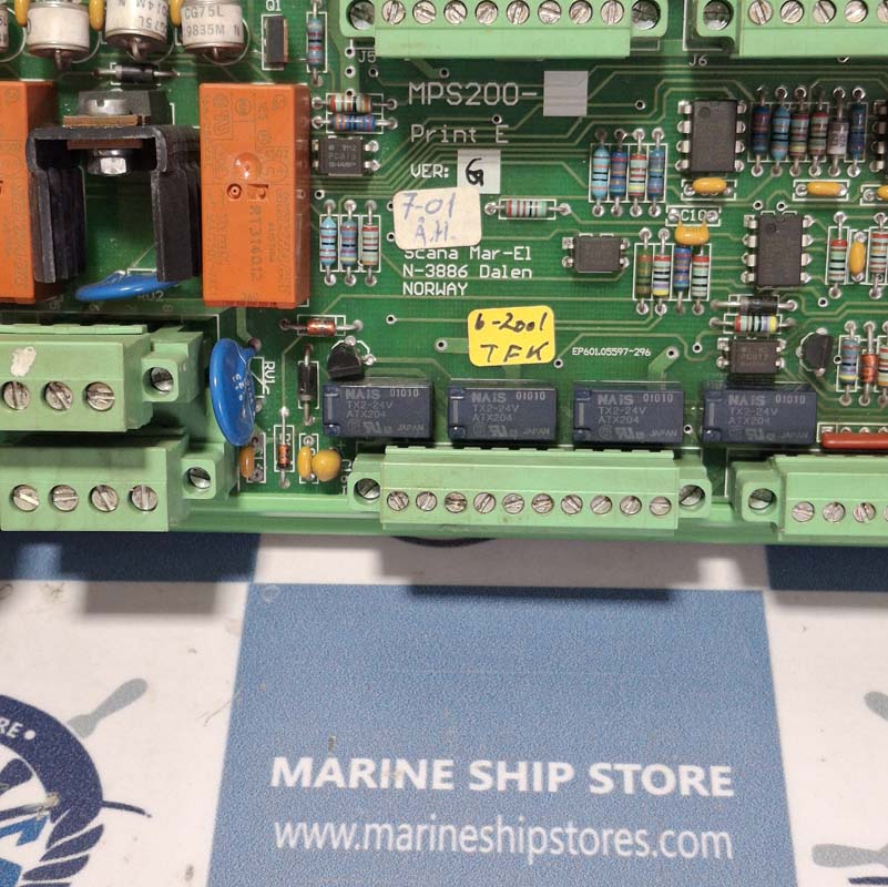 SCANA MAR-EL MPS200 PRINT-G VER-G PCB CARD-1 SCANA MAR-EL MPS200 PRINT-G VER-G PCB CARD