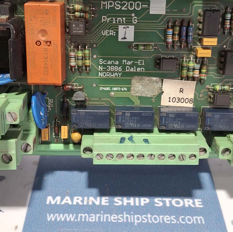 SCANA MAR-EL MPS200 PRINT-G VER-I PCB CARD