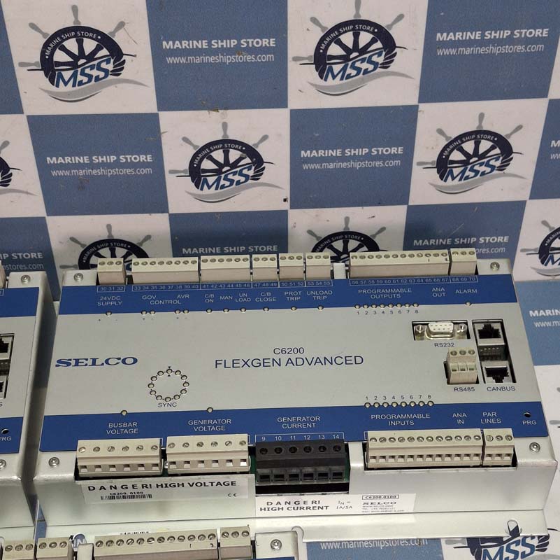 SELCO C6200 FLEXGEN ADVANCED GENERATOR CONTROLLER-4 SELCO C6200 FLEXGEN ADVANCED GENERATOR CONTROLLER