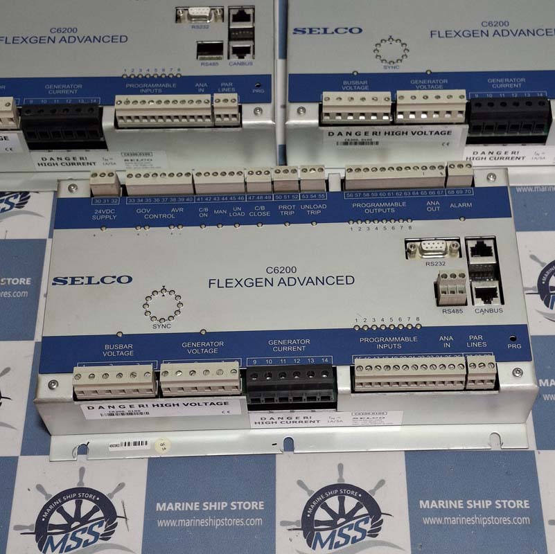 SELCO C6200 FLEXGEN ADVANCED GENERATOR CONTROLLER-5 SELCO C6200 FLEXGEN ADVANCED GENERATOR CONTROLLER
