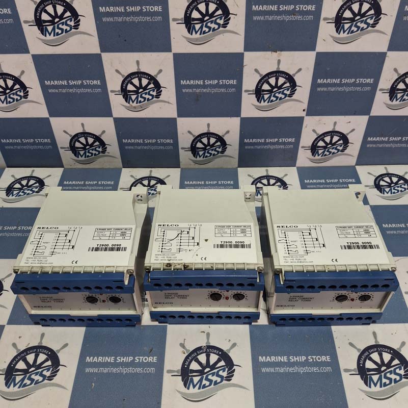 SELCO T2900 3-PHASE DIFFERENTIAL CURRENT RELAY