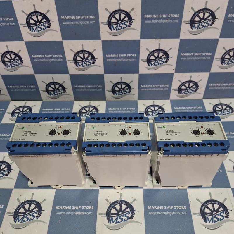SELCO T2900 3-PHASE DIFFERENTIAL CURRENT RELAY
