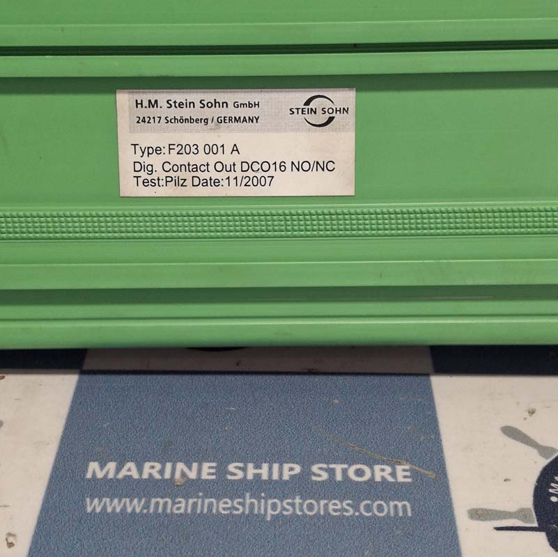 STEIN SOHN DCO-16 F203001A DIGITAL OUTPUT MODULE-1 STEIN SOHN DCO-16 F203001A DIGITAL OUTPUT MODULE