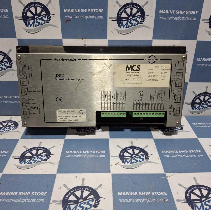 STEIN SOHN-VISTA AUTOMATION 070640-F503006A-XAS EXTENSTION ALARM SYSTEM PANEL