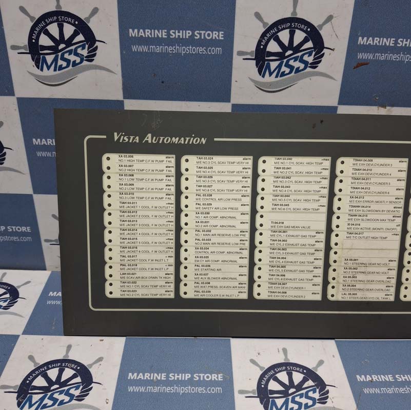STEIN SOHN-VISTA AUTOMATION A205.3 SUB DAD DATA ACQUISITION DISPLAY