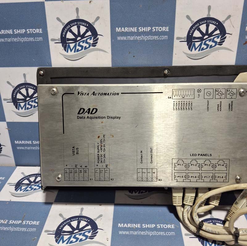 STEIN SOHN-VISTA AUTOMATION A206.3 5 MASTER DAD DATA ACQUISITION DISPLAY