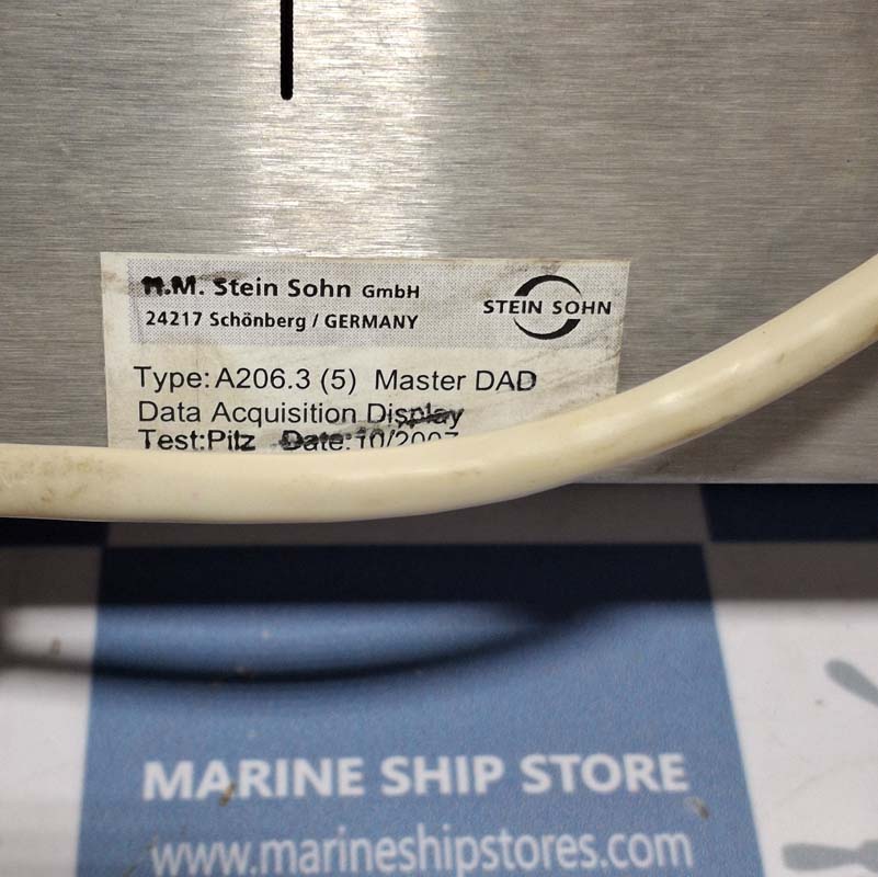 STEIN SOHN-VISTA AUTOMATION A206.3 5 MASTER DAD DATA ACQUISITION DISPLAY