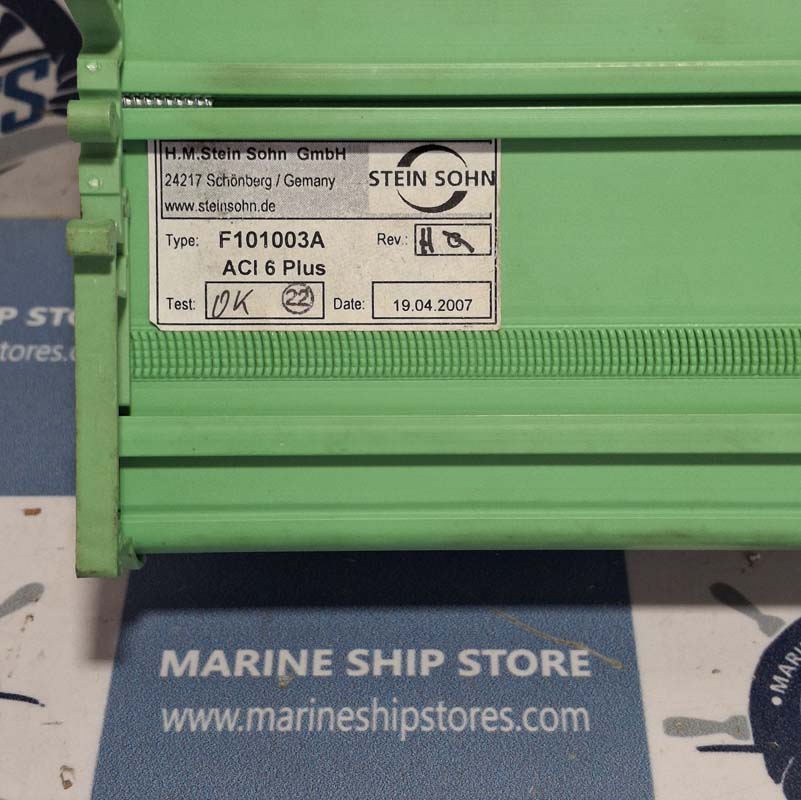 STEIN SOHN-VISTA AUTOMATION ACI-6-PLUS F101003A REV-H ANALOG CURRENT INPUT MODULE