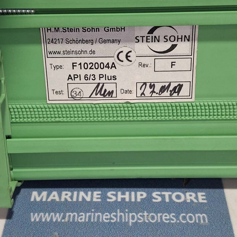 STEIN SOHN-VISTA AUTOMATION API-6-3-PLUS F102004A REV-F ANALOG MODULE