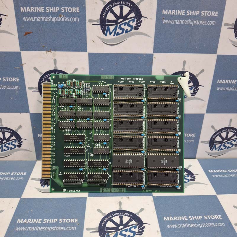 TERASAKI EMB-3301 K-869-4-001A MEMORY MODULE PCB CARD-1 TERASAKI EMB-3301 K-869-4-001A MEMORY MODULE PCB CARD