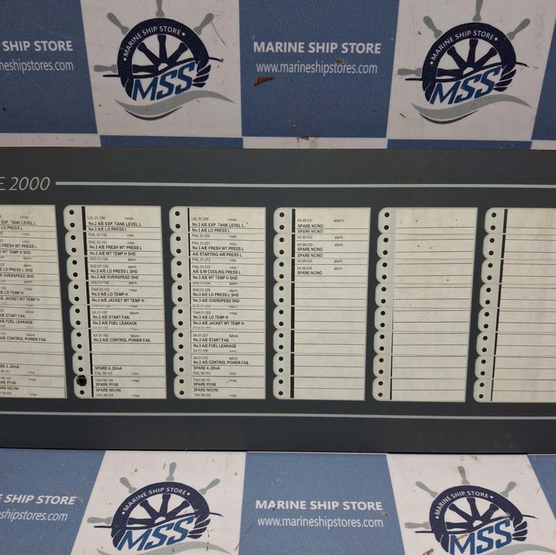 TERASAKI-STEIN SOHN TFE-2000 021471 A205.2 DAD 1-3 DATA ACQUISITION DISPLAY-2 TERASAKI-STEIN SOHN TFE-2000 021471 A205.2 DAD 1-3 DATA ACQUISITION DISPLAY