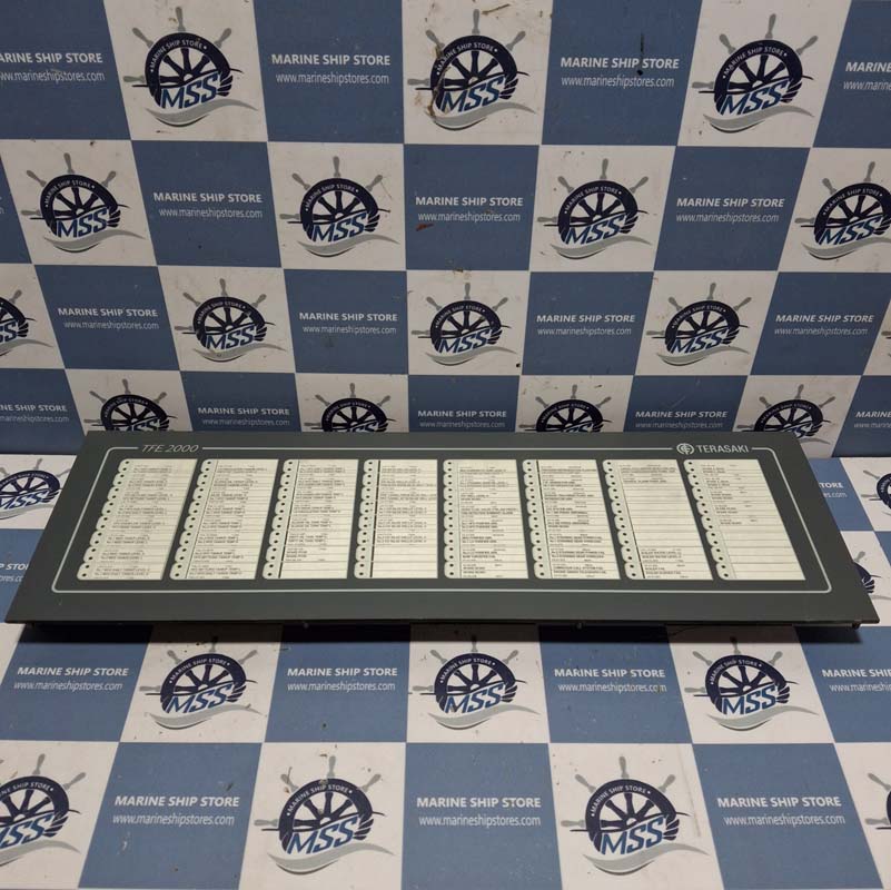 TERASAKI-STEIN SOHN TFE-2000 021471 A205.2 DAD 1-4 DATA ACQUISITION DISPLAY TERASAKI-STEIN SOHN TFE-2000 021471 A205.2 DAD 1-4 DATA ACQUISITION DISPLAY