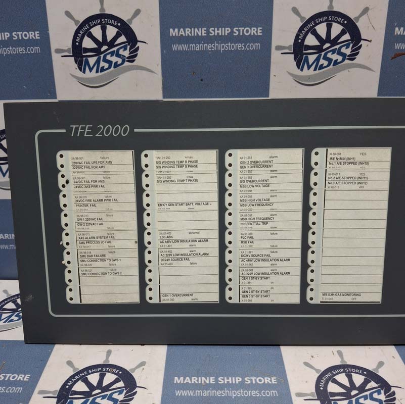 TERASAKI-STEIN SOHN TFE-2000 021471 A206.2 5 DAD 1-1 DATA ACQUISITION DISPLAY