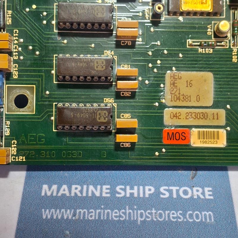 AEG AE-16 271.104381.0 272.310.063D PCB BOARD