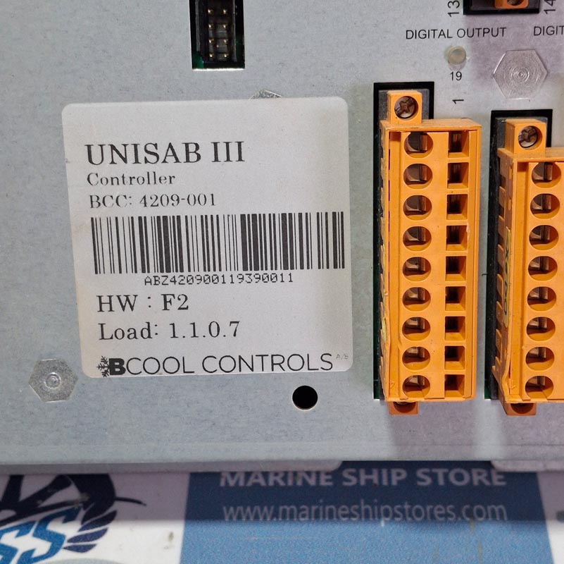 JOHNSON CONTROLS SABROE UNISAB III 4214-001 REV-0001 4209-001 DISPLAY CONTROLLER UNIT