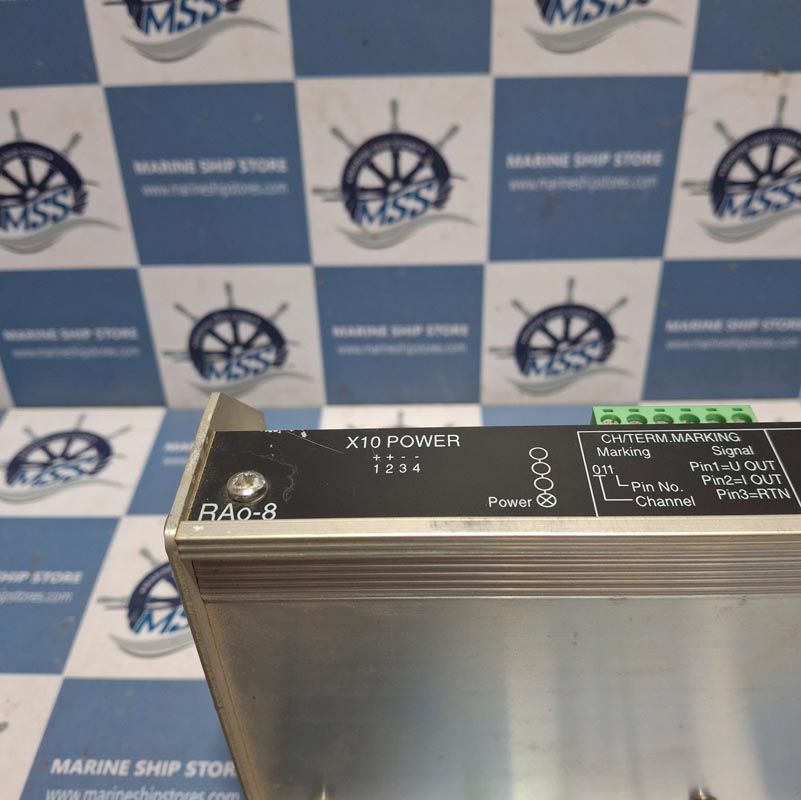 KONGSBERG NORCONTROL RAO-8 8100153 HA451672A REV-C5 REMOTE ANALOG OUTPUT MODULE-1 KONGSBERG NORCONTROL RAO-8 8100153 HA451672A REV-C5 REMOTE ANALOG OUTPUT MODULE