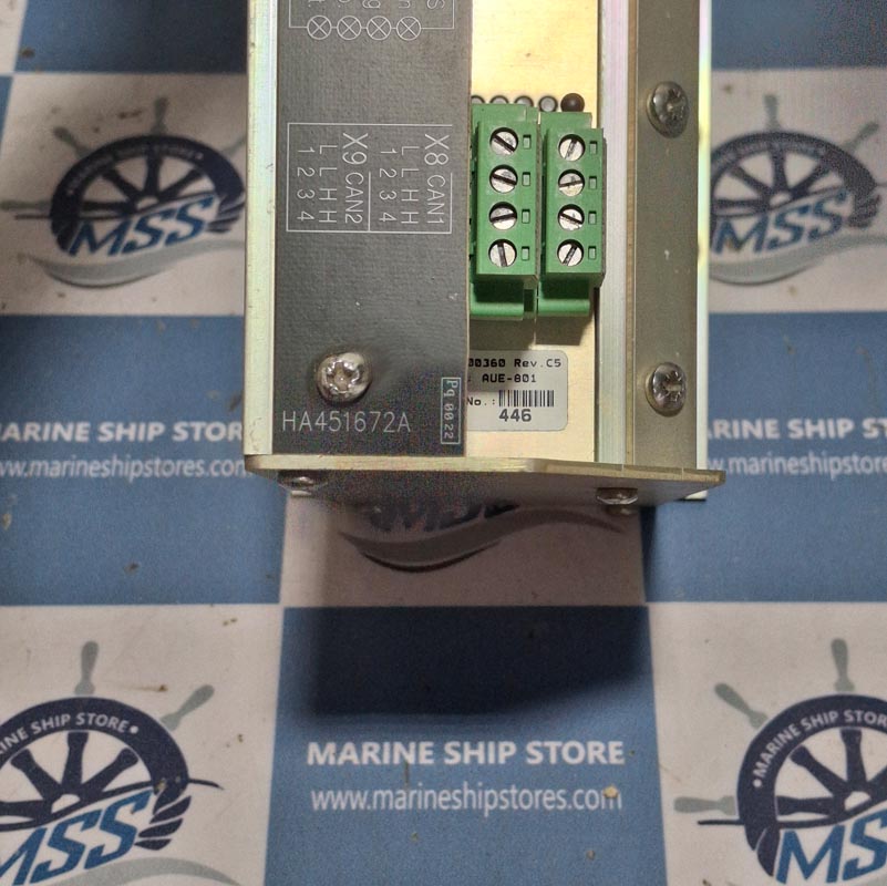 KONGSBERG NORCONTROL RAO-8 8100153 HA451672A REV-C5 REMOTE ANALOG OUTPUT MODULE-2 KONGSBERG NORCONTROL RAO-8 8100153 HA451672A REV-C5 REMOTE ANALOG OUTPUT MODULE