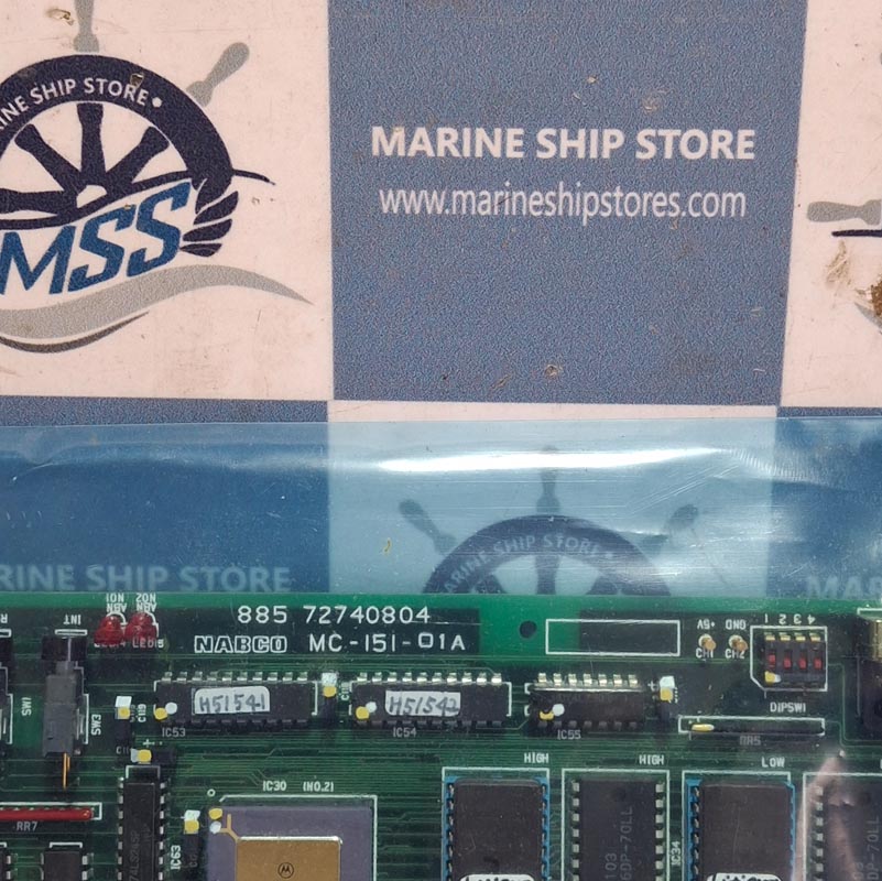 NABCO MC-151-01A 885-72740804 PRINTED CPU CARD-3 NABCO MC-151-01A 885-72740804 PRINTED CPU CARD