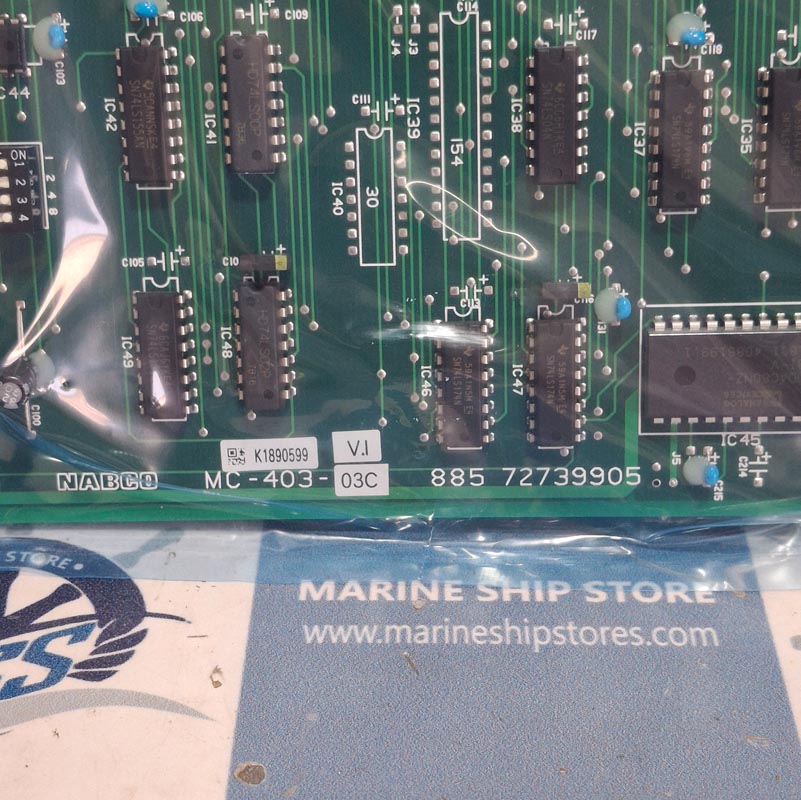 NABCO MC-403-03C 885-72739905 PRINTED ANALOG INPUT-OUTPUT CARD-4 NABCO MC-403-03C 885-72739905 PRINTED ANALOG INPUT-OUTPUT CARD
